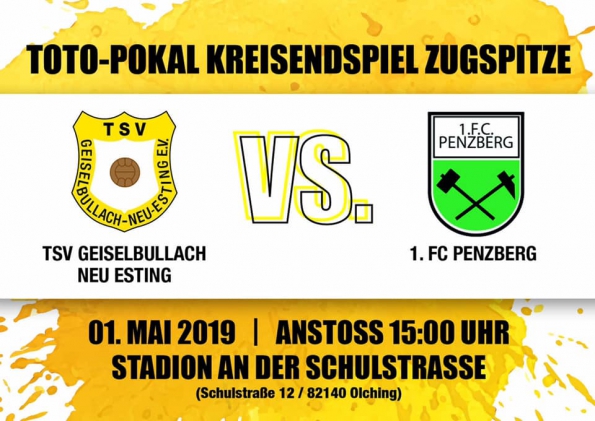 Flyer Toto-Pokal Kreisendspiel Zugspitze