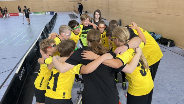 Bullach Bees U13 vor dem Spiel