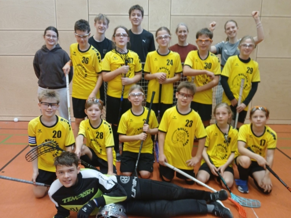 U13-Team der Bullach Bees