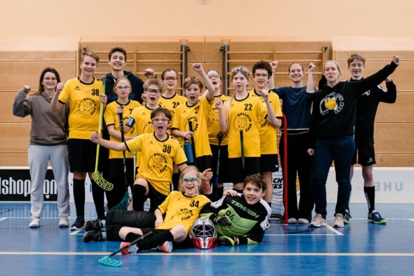 Das U13-Team der Bullach Bees bleibt beim Heimspieltag in der Platzierungsrunde ungeschlagen.