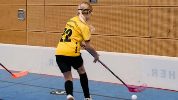 Mädels-Floorball in Olching bei den Bullach Bees