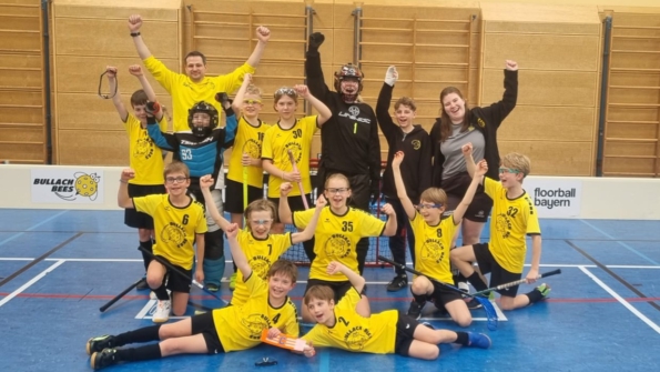 U11-Team der Bullach Bees beim Heimspieltag in Olching