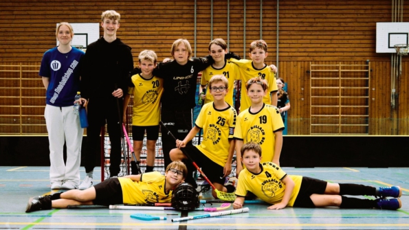 Das U13-Team der Bullach Bees schaffst es in ihrer Liga an die Tabellenspitze.
